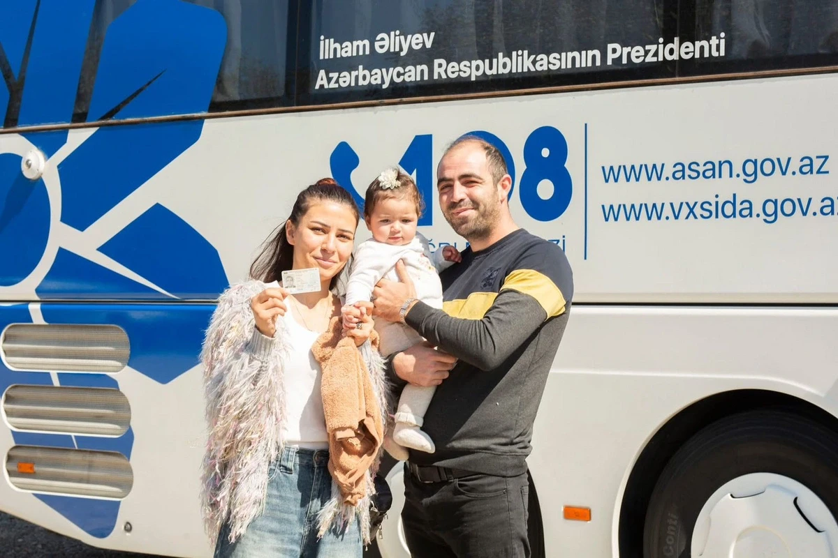 Cəbrayılda Səyyar ASAN xidmət təşkil edildi — 2