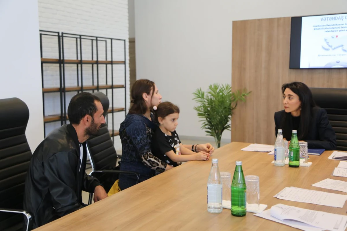 Şəkidə Ombudsmanın yeni regional mərkəzi açılıb və vətəndaş qəbulu keçirilib — 5
