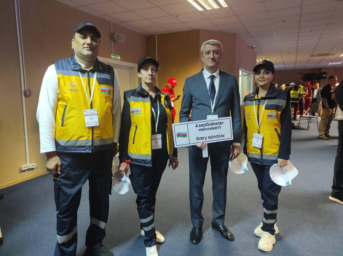 Azərbaycanın təcili tibbi yardım komandası 3-cü yerə layiq görüldü — 1