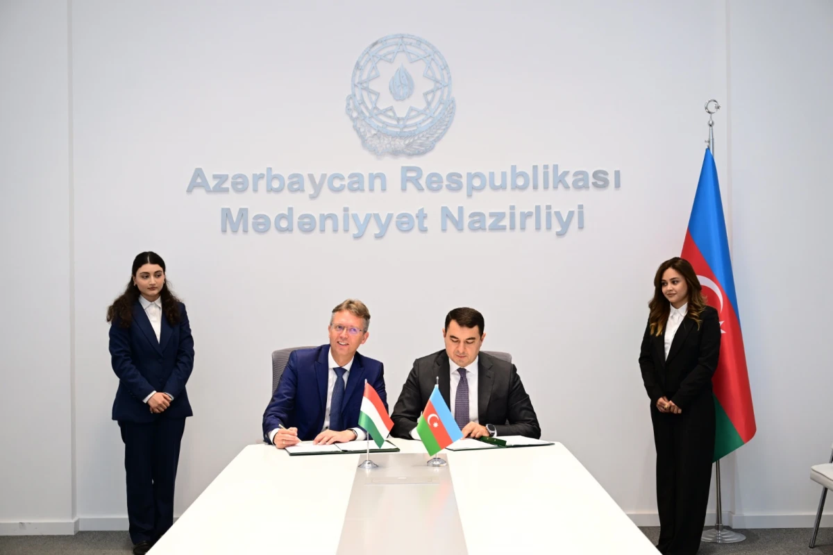 Azərbaycan ilə Macarıstan arasında mədəni əməkdaşlığa dair proqram imzalandı — 3