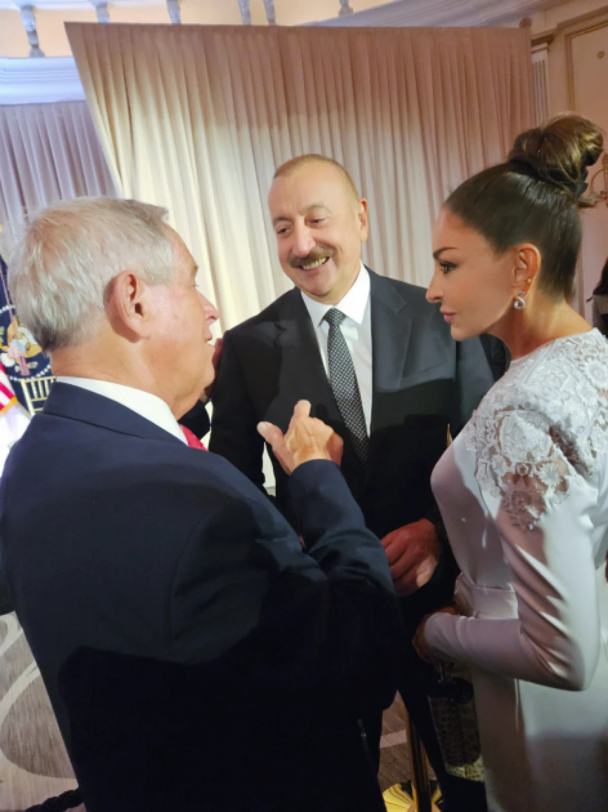 Prezident İlham Əliyev və birinci xanım Mehriban Əliyeva BMT Baş Assambleyasının 80-ci sessiyası ilə əlaqədar rəsmi qəbulda iştirak etdilər — 3