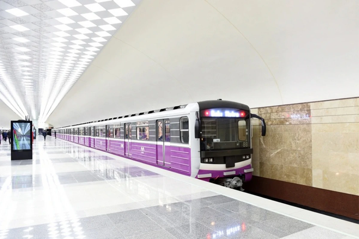 Bakı metrosunun "B-04" stansiyasının tikintisində növbəti mərhələ başladı