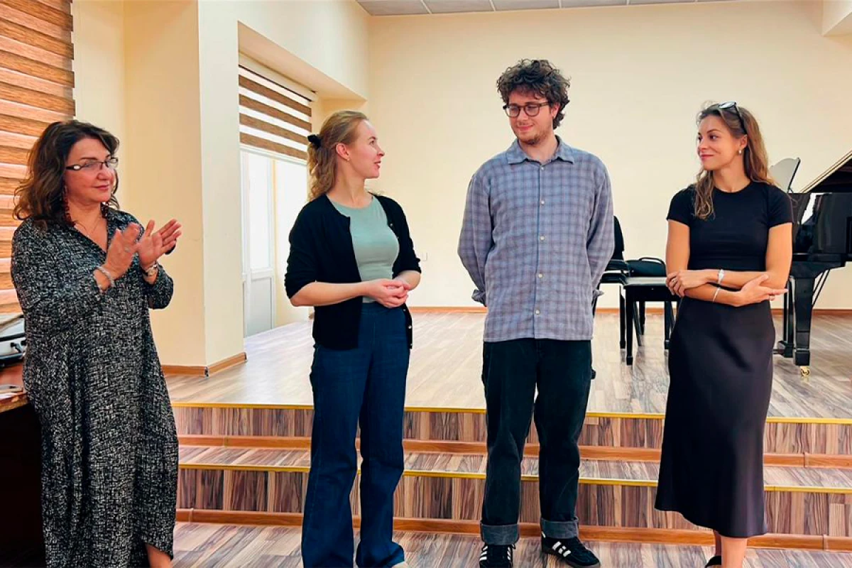 Bakı Musiqi Akademiyasında ustad dərsi təşkil olundu
