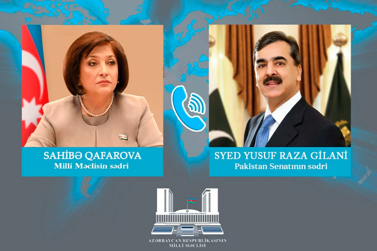 Sahibə Qafarova və Syed Yusuf Raza Gilani arasında telefon danışığı oldu