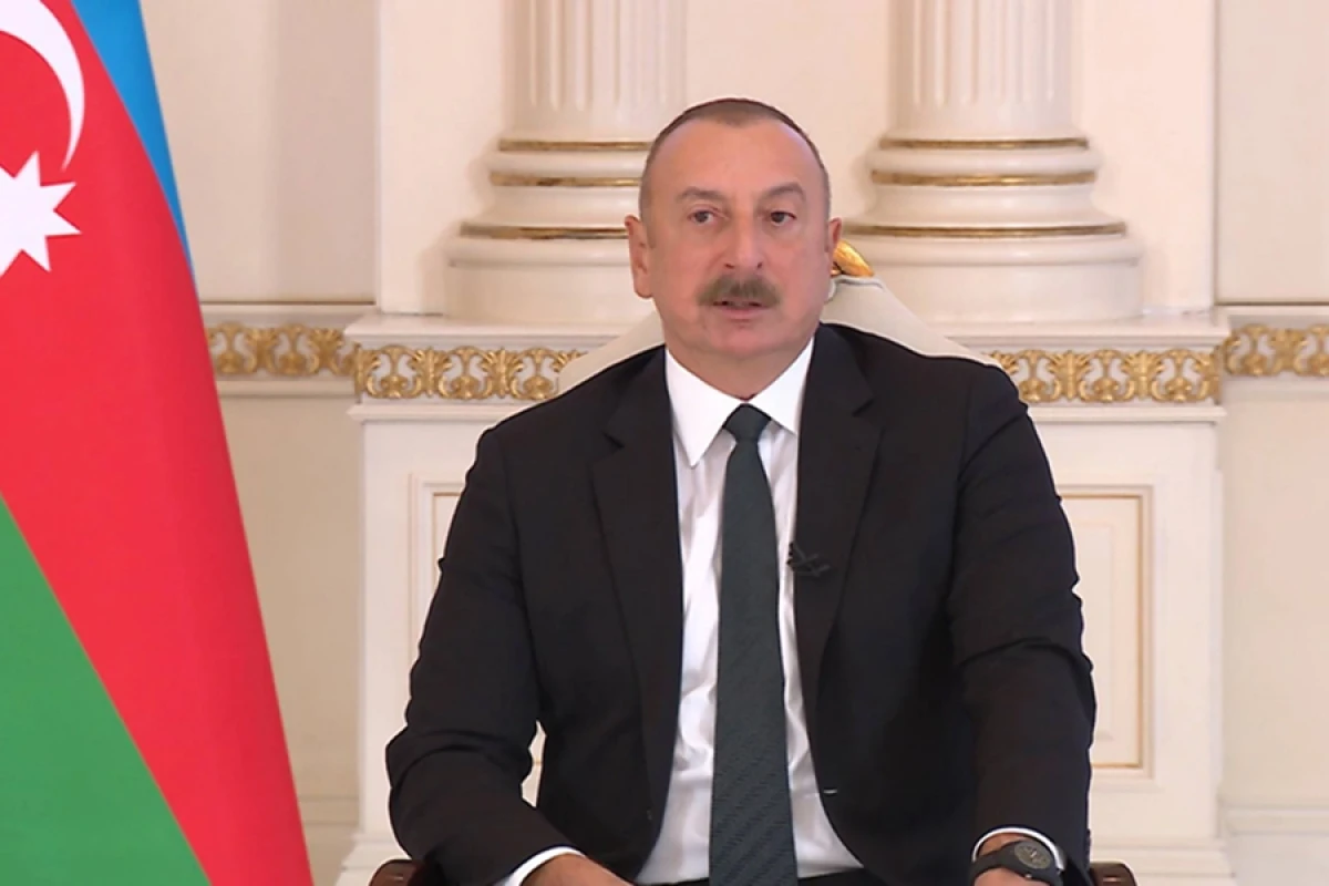 Azərbaycan Prezidenti: "Xəzər dənizi sürətlə kiçilir və əsas səbəb iqlim dəyişmələri deyil"