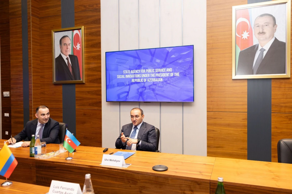 Qırğızıstanın və Kolumbiyanın səfirləri “ASAN xidmət”də — 8