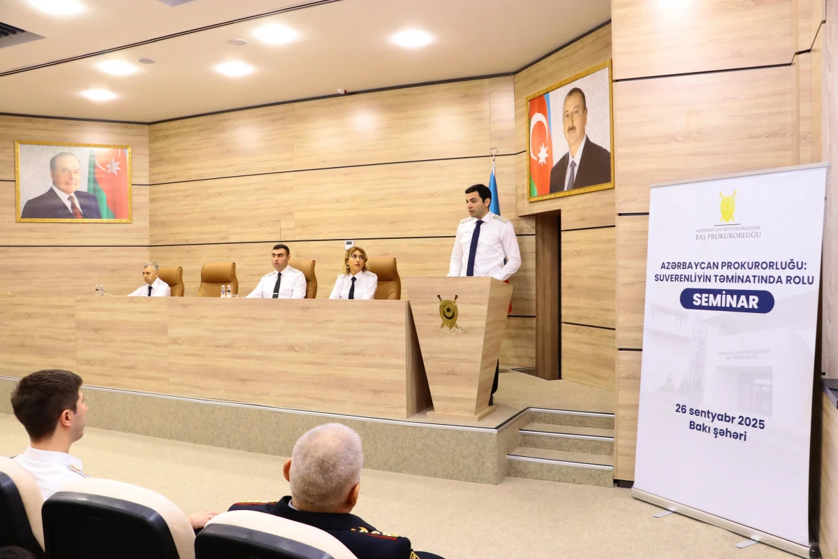 "Azərbaycan Prokurorluğu: Suverenliyin təminatında rolu" adlı seminar keçirildi — 3