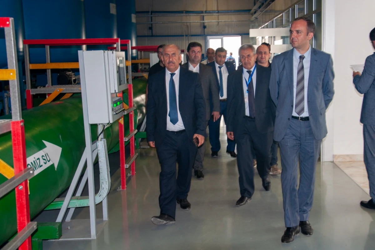 III MDB Oyunları ilə əlaqədar Mingəçevir şəhərinin su təchizatına baxış keçirildi — 1