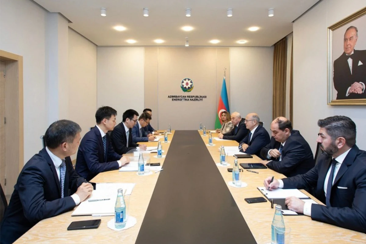 Azərbaycan və Çin enerji sahəsində müzakirələr apardı