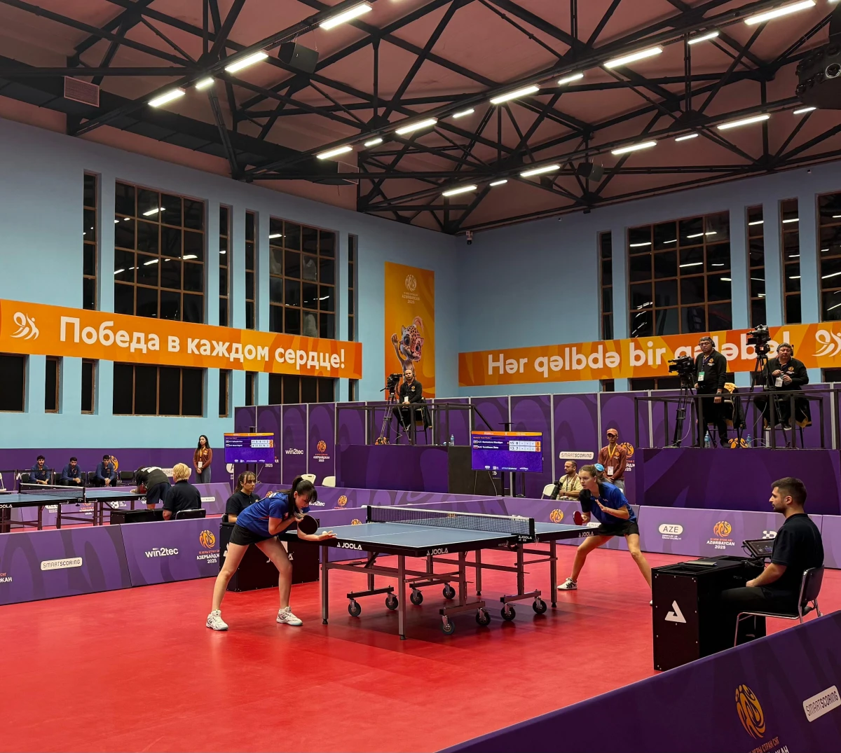 MDB Oyunları: Stolüstü tennisçilərimiz gümüş medal qazandılar — 1