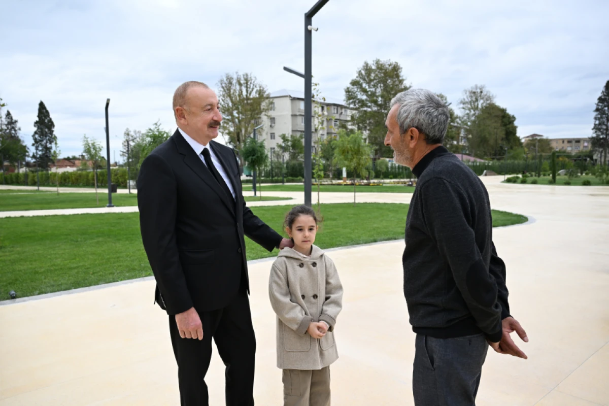 Prezident İlham Əliyev Gəncə Memorial Kompleksinin açılışında iştirak etdi - YENİLƏNDİ — 2