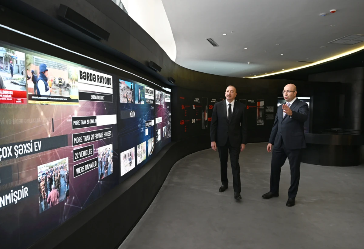 Prezident İlham Əliyev Gəncə Memorial Kompleksinin açılışında iştirak etdi - YENİLƏNDİ — 5