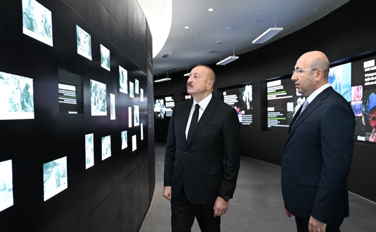 Prezident İlham Əliyev Gəncə Memorial Kompleksinin açılışında iştirak etdi - YENİLƏNDİ — 6