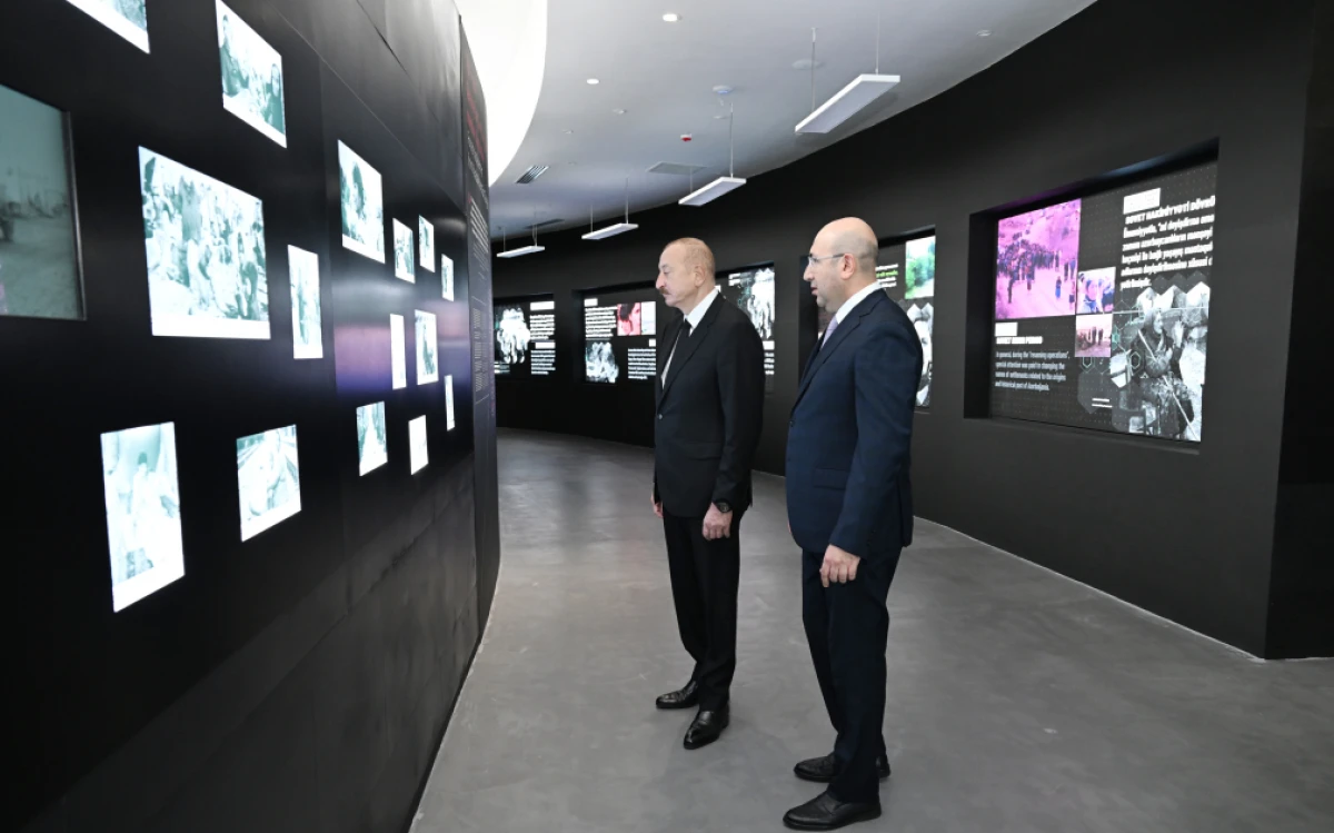 Prezident İlham Əliyev Gəncə Memorial Kompleksinin açılışında iştirak etdi - YENİLƏNDİ — 7