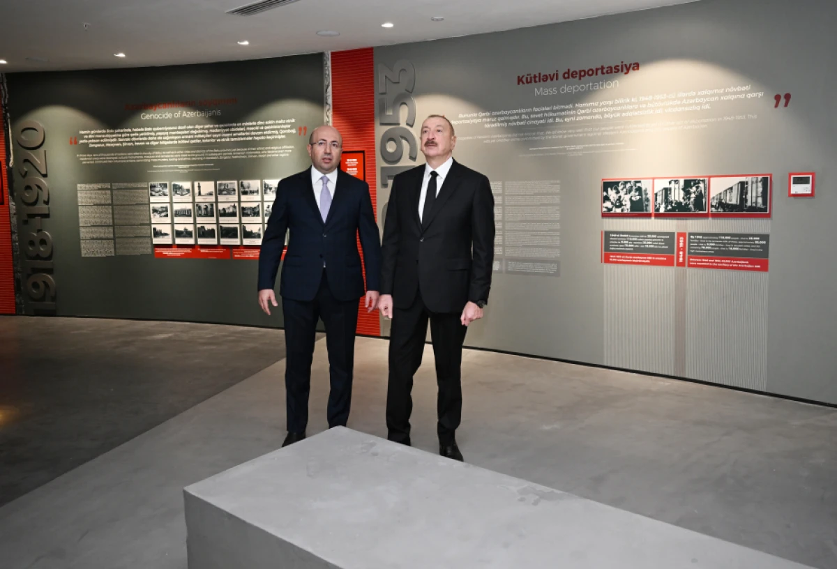 Prezident İlham Əliyev Gəncə Memorial Kompleksinin açılışında iştirak etdi - YENİLƏNDİ — 8