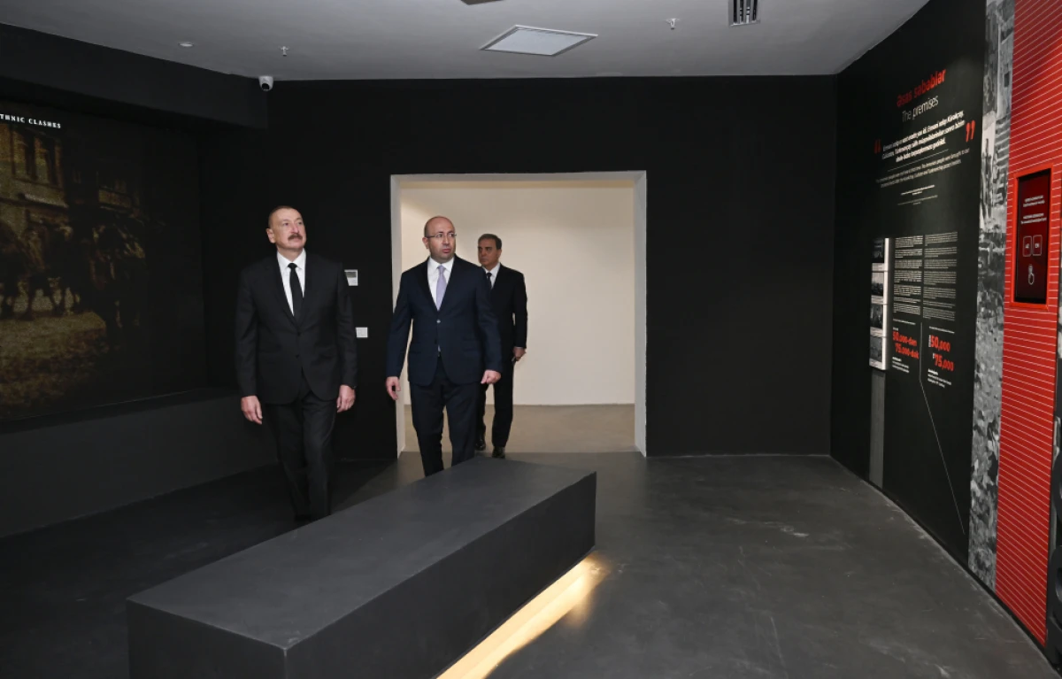 Prezident İlham Əliyev Gəncə Memorial Kompleksinin açılışında iştirak etdi - YENİLƏNDİ — 9