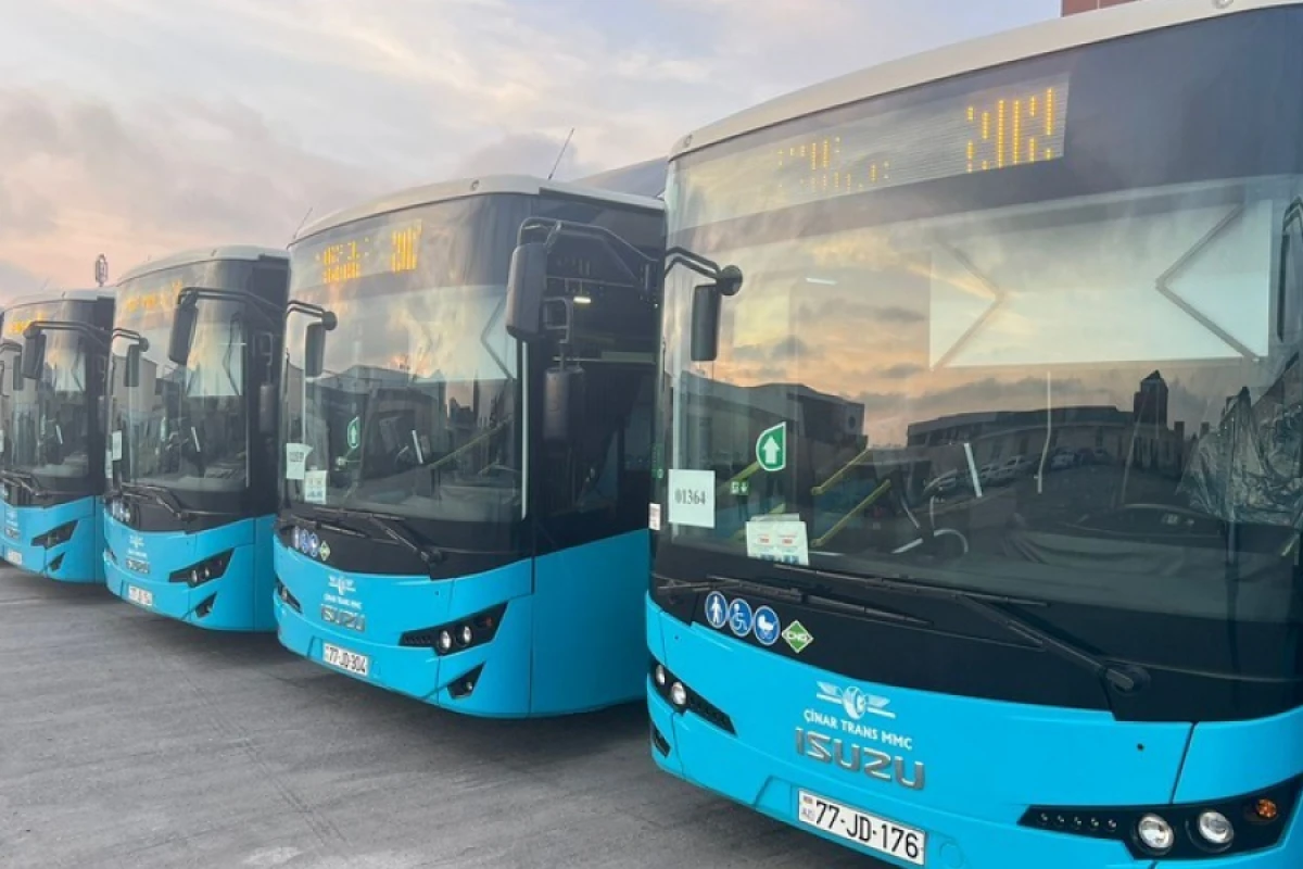 104 nömrəli marşrutun avtobusları yenilənir