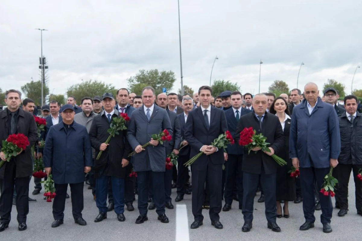 ADSEA rəhbərliyi Zəfər parkını ziyarət etdi