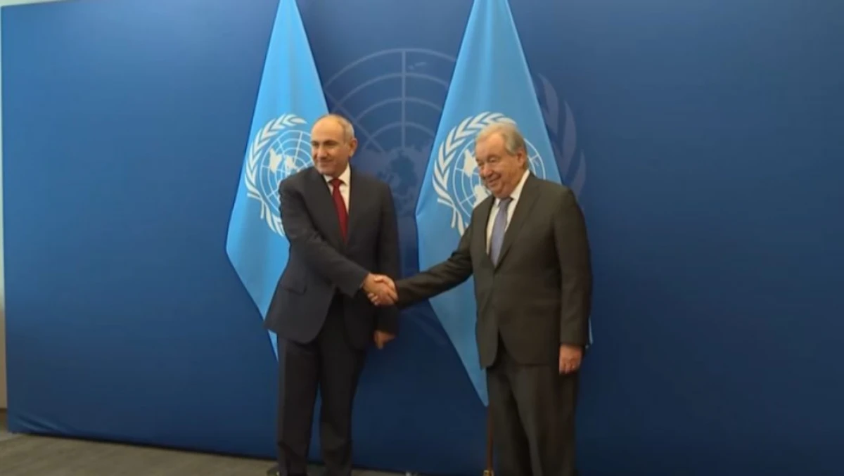Paşinyan və Quterreş Ermənistan-Azərbaycan sülh sazişi ilə bağlı fikir mübadiləsi apardılar