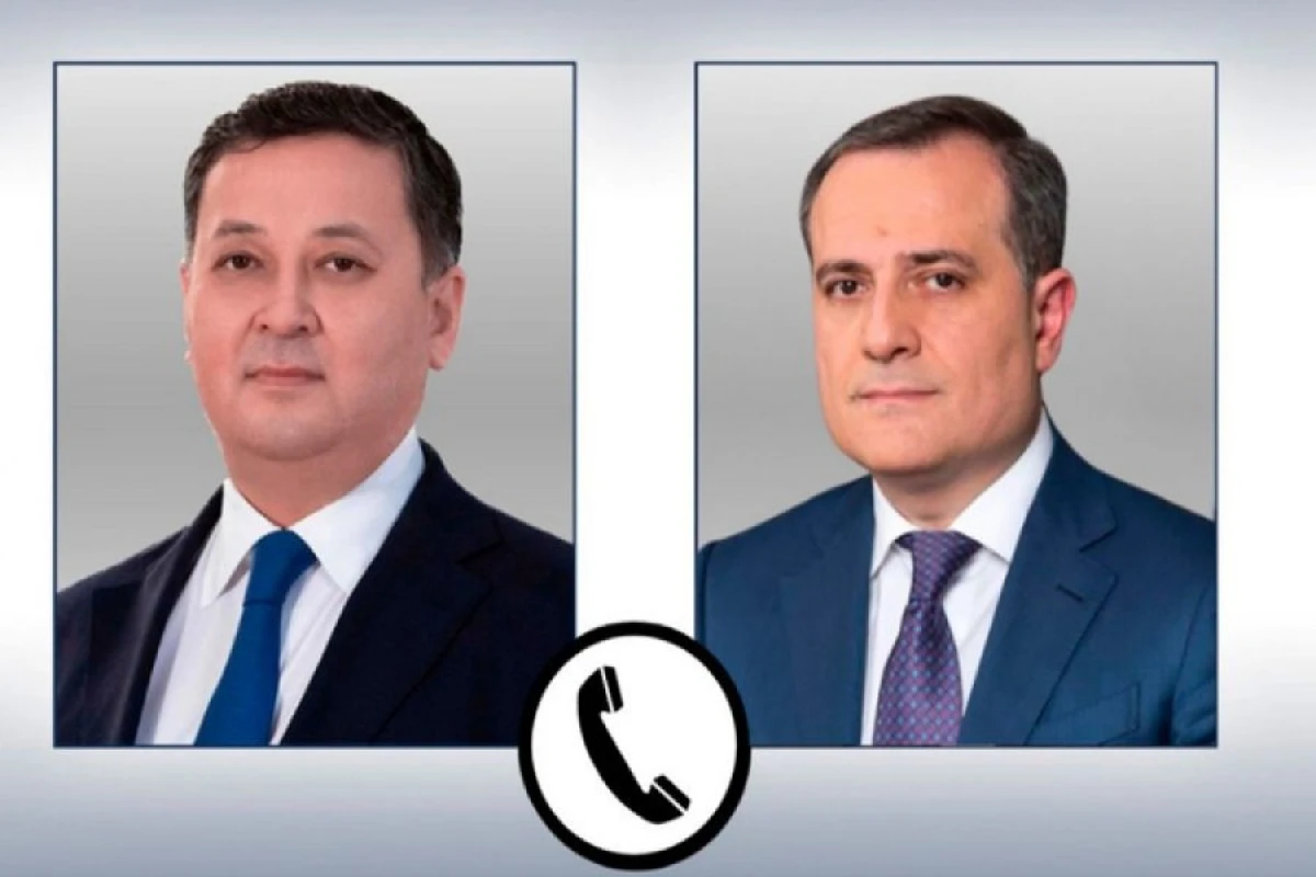 Ceyhun Bayramov Qazaxıstanın keçmiş xarici işlər naziri ilə danışdı