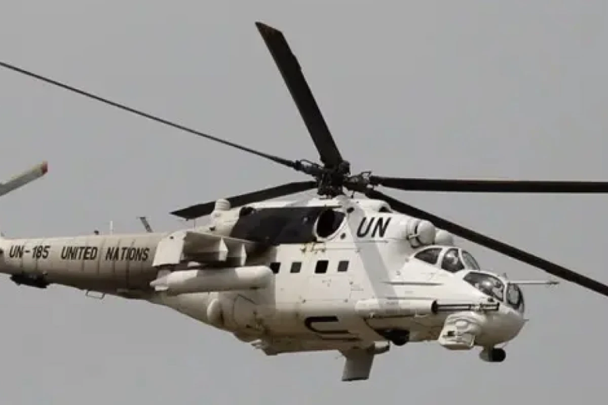 Somalidə silahlılar BMT-nin helikopterini ələ keçirdi
