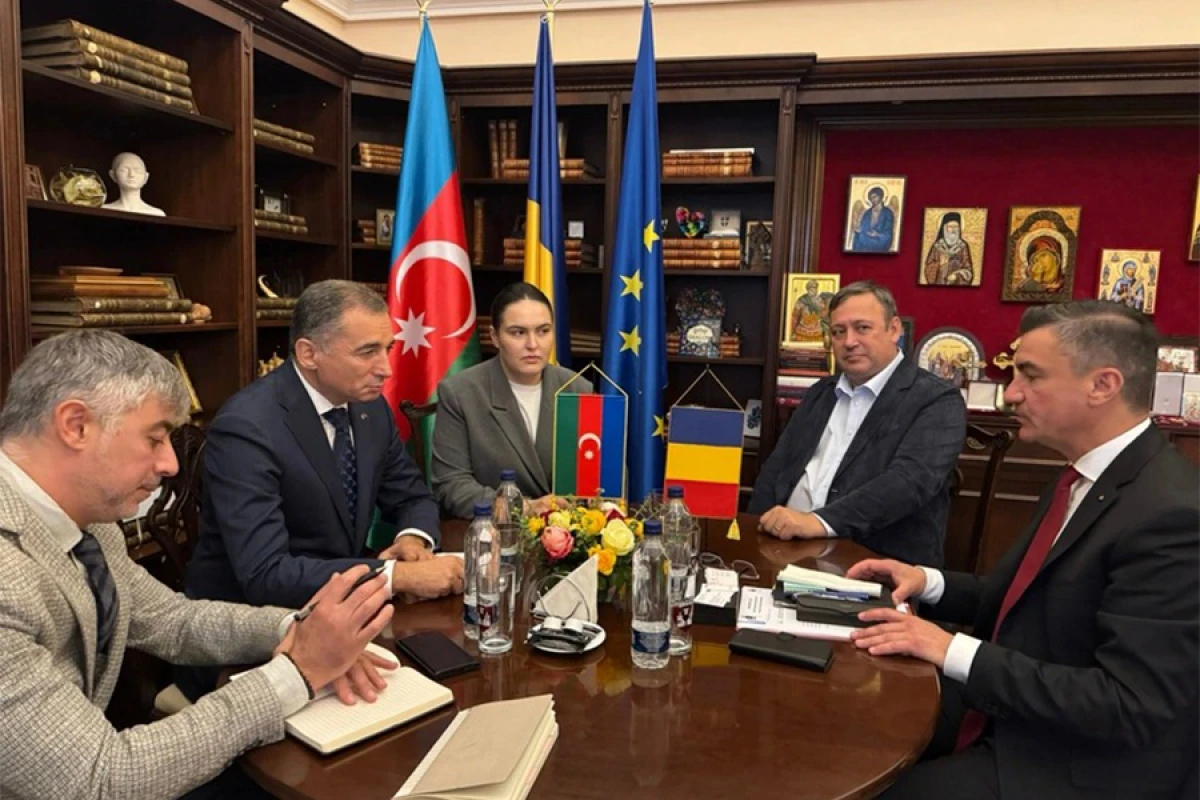 Qüdsi Osmanov Rumıniyanın Yassı şəhərinin meri ilə görüşdü