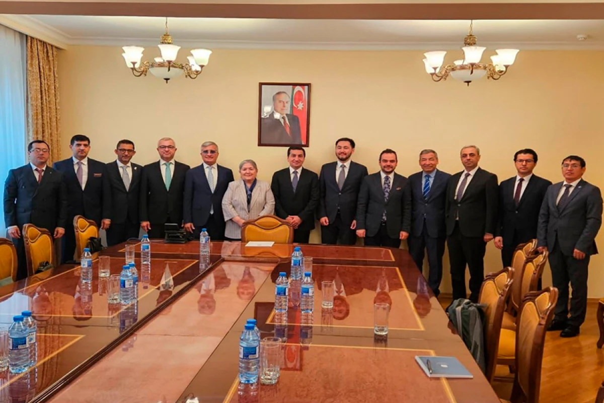 Hikmət Hacıyev TDT Baş katibinin müavinini qəbul etdi