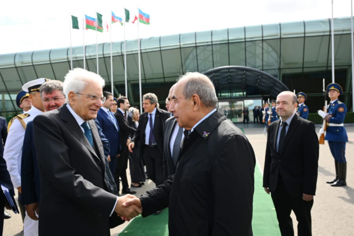 İtaliya Prezidentinin Azərbaycana səfəri başa çatdı — 3
