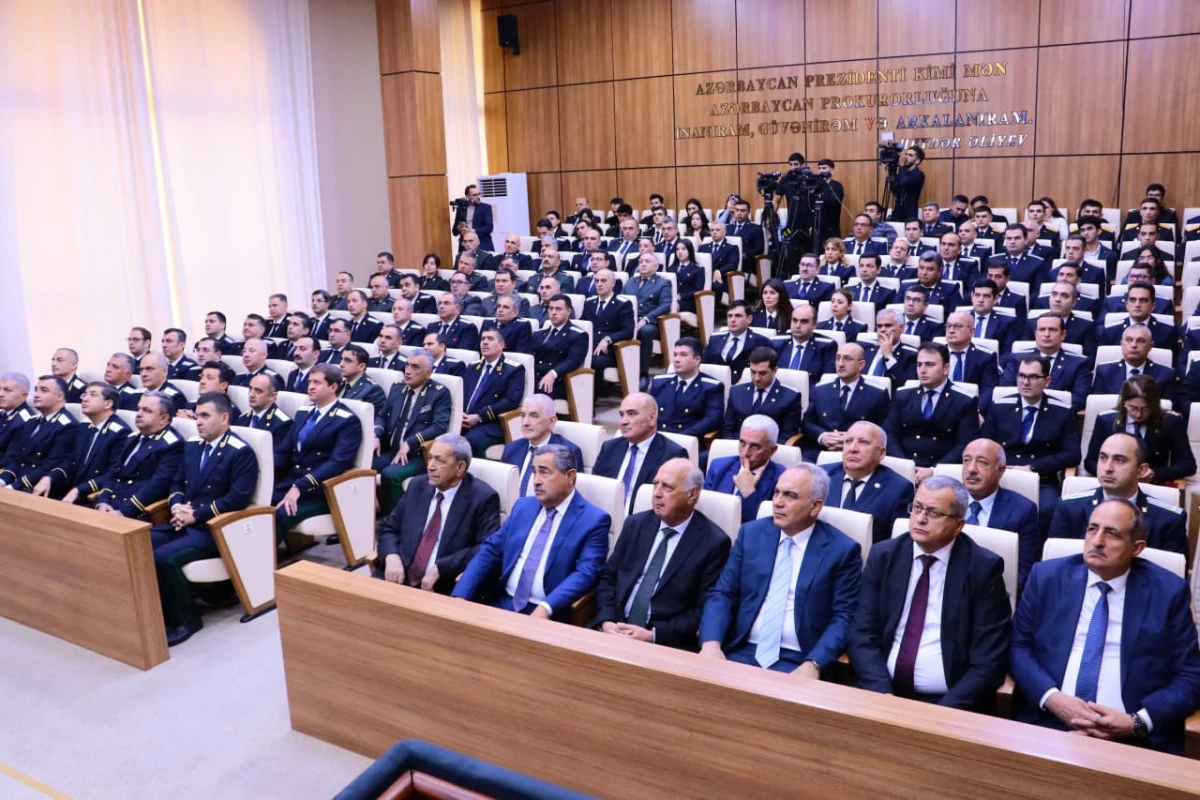 Prokurorluq orqanlarının yaradılmasının 107-ci ildönümü münasibətilə tədbir keçirildi — 3