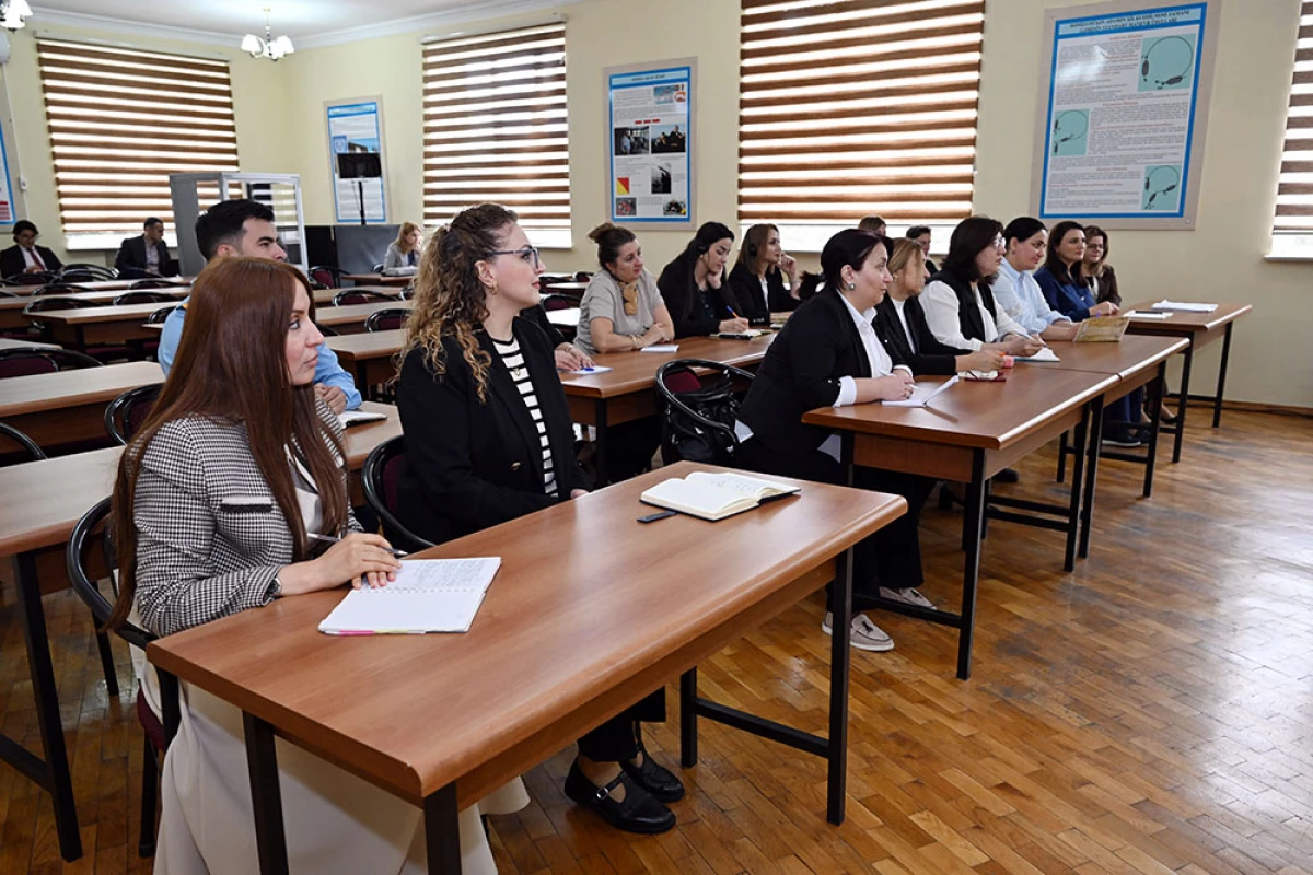 Heydər Əliyev adına Hərbi İnstitutda NATO proqramı çərçivəsində treyninq keçirilir — 2