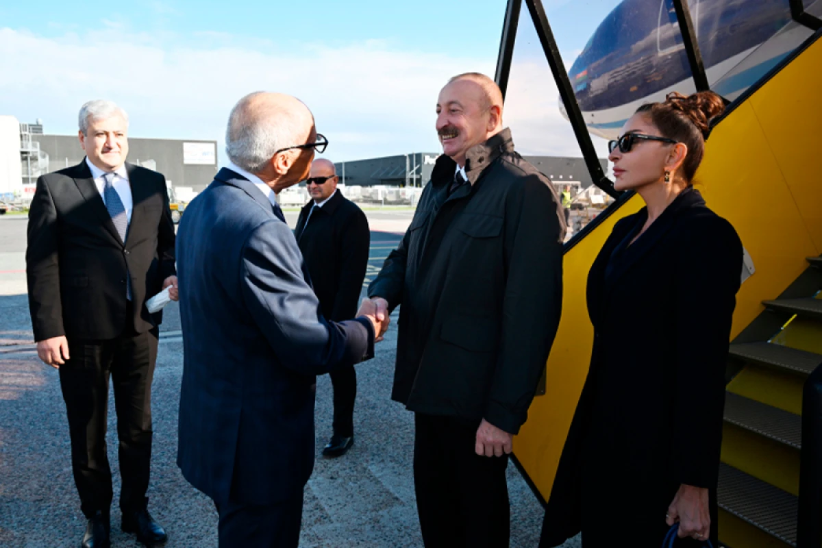 Azərbaycan Prezidenti Danimarkaya işgüzar səfərə gəldi