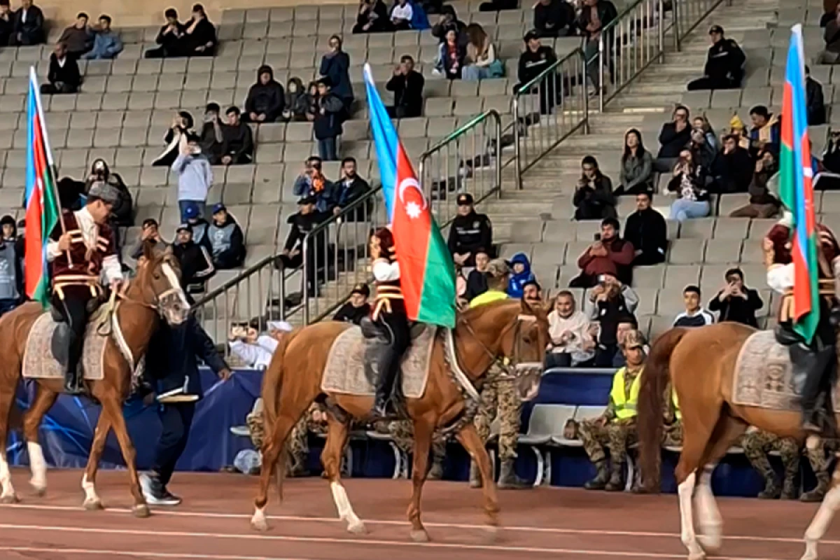 Qarabağ atları “Qarabağ” – “Kopenhagen” matçında - VİDEO