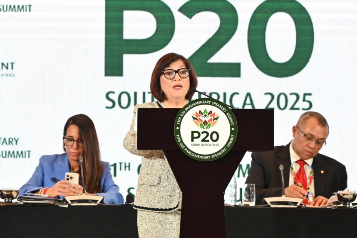Milli Məclisin sədri G20 Parlament Sədrlərinin 11-ci Samitində çıxış etdi