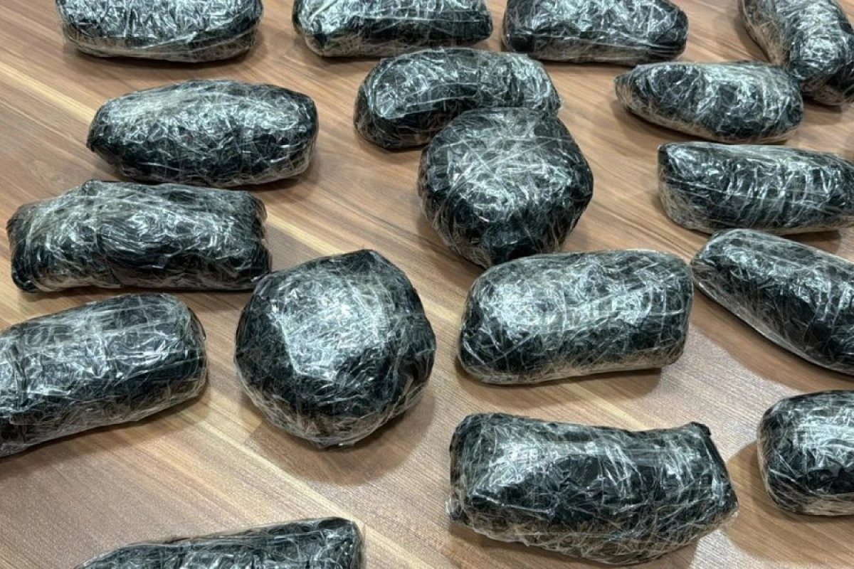 Keçmiş məhkumdan 20 kq narkotik aşkarlandı
