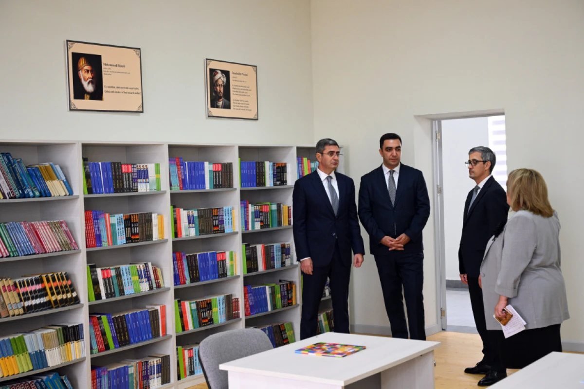 Heydər Əliyev Fondu tərəfindən yenidən qurulan məktəb istifadəyə verildi — 1