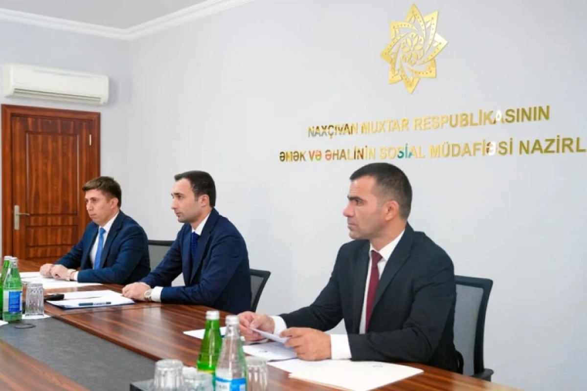 Naxçıvanda İnklüziv sosial inkişaf və sosial təminat üzrə Alt İşçi qrupun iclası keçirildi