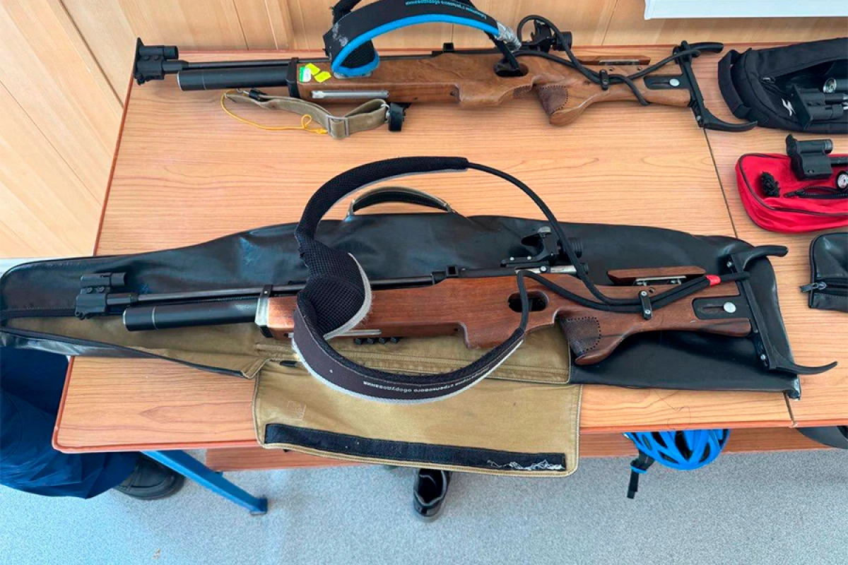 Biatlon məşqi zamanı uşaq xəsarət aldı
