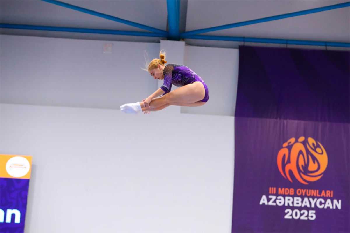 MDB Oyunları: Batut gimnastları sinxron proqramda üçüncü oldular