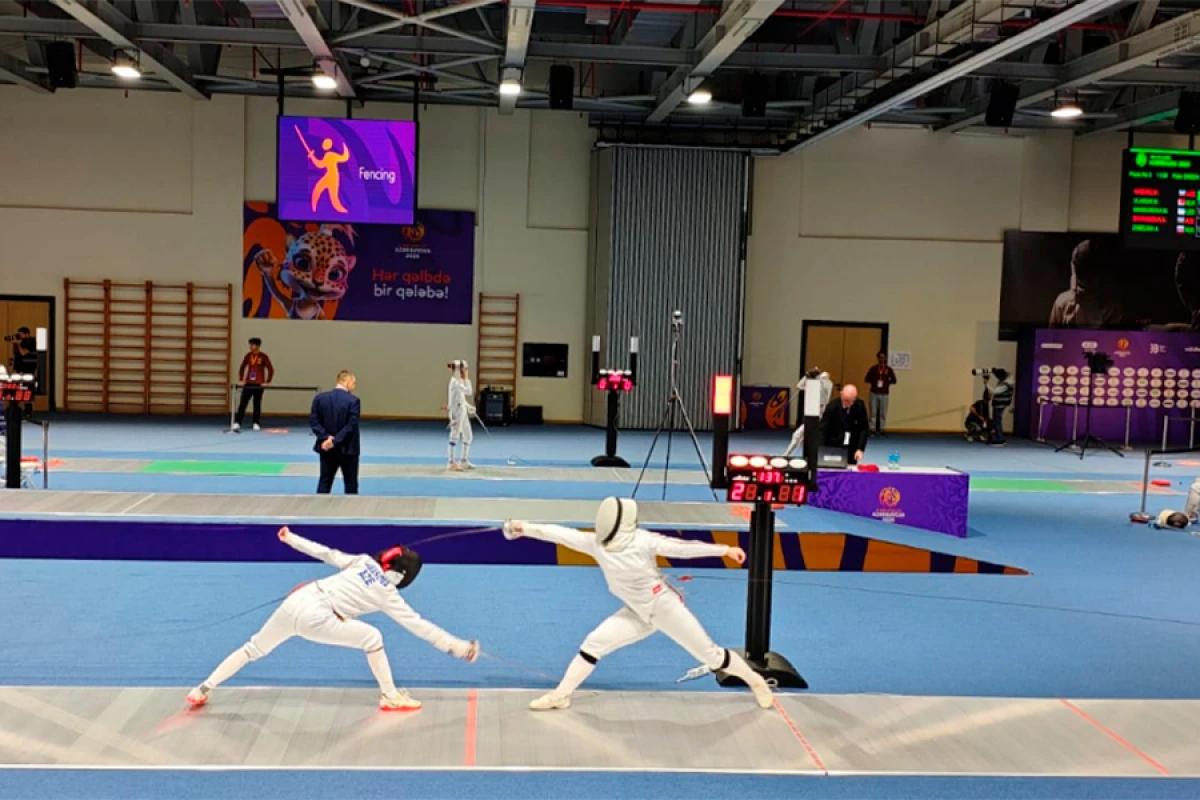 MDB Oyunları: Azərbaycanlı qılıncoynadanlardan növbəti medal