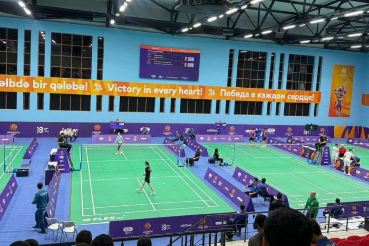 Azərbaycanın badminton millisi III MDB Oyunlarını 7 medalla başa vurdu