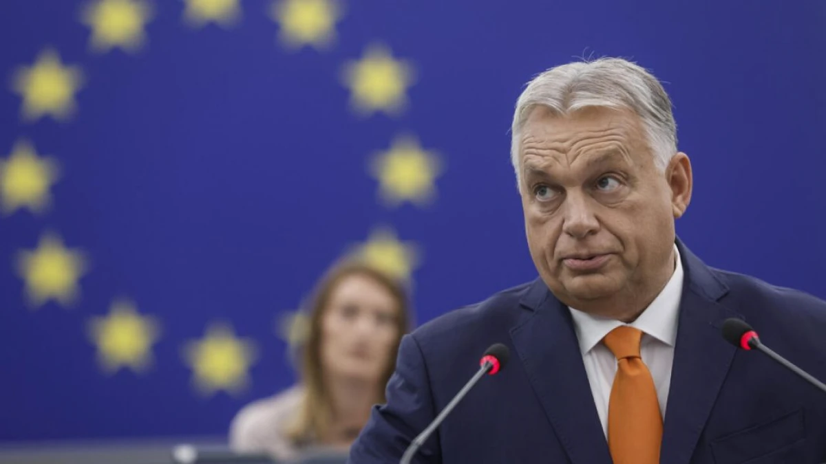 Orban: "AB-nin Kiyevə silah göndərməsini dayandırmaq istəyirik"