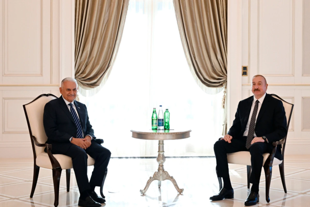 Prezident Qəbələdə Türk Dövlətləri Təşkilatının Ağsaqqallar Şurasının sədrini qəbul etdi