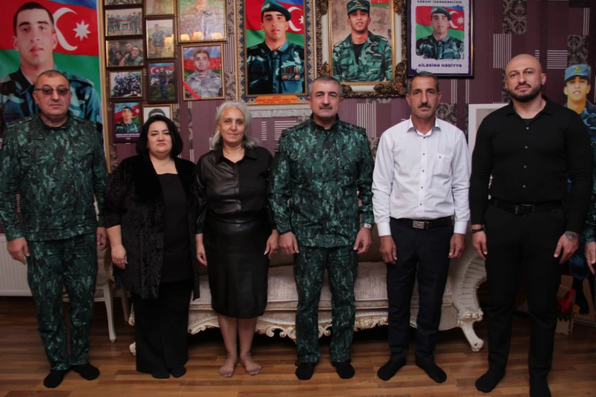 DSX-nin rəhbər heyəti şəhid ailələrini ziyarət etdi — 2