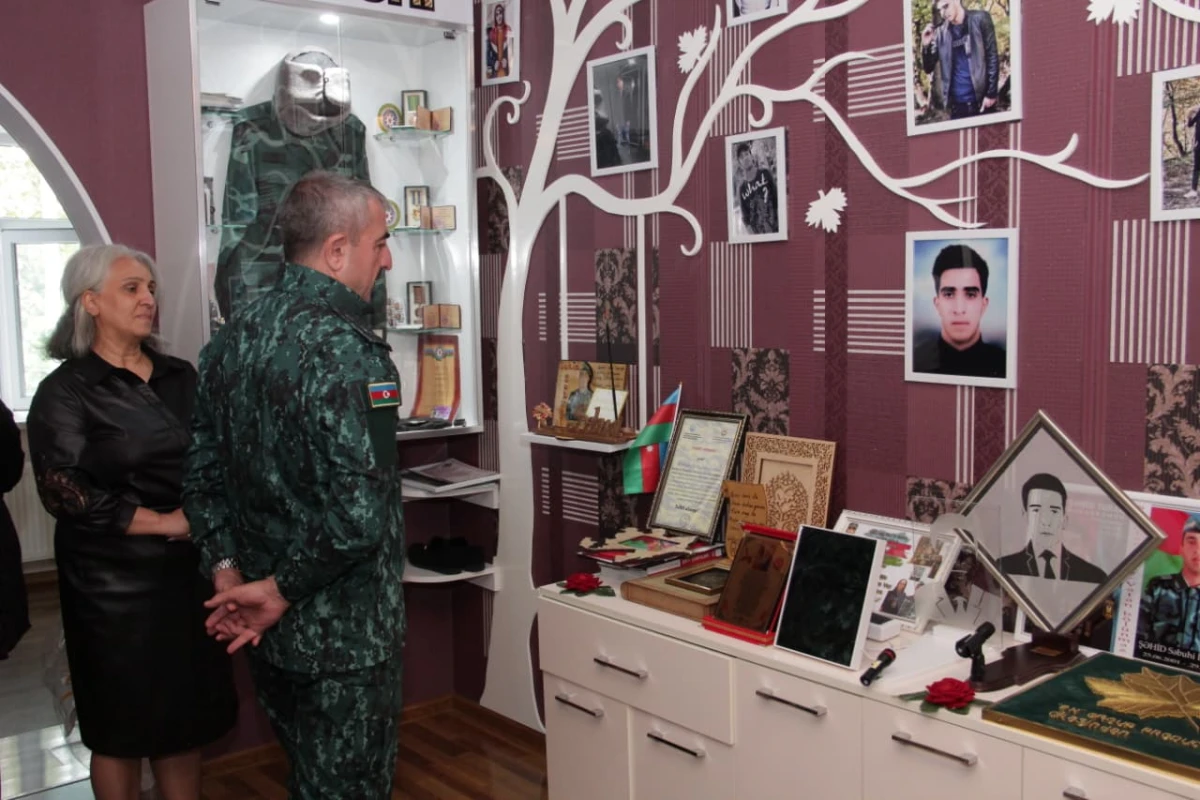 DSX-nin rəhbər heyəti şəhid ailələrini ziyarət etdi — 3