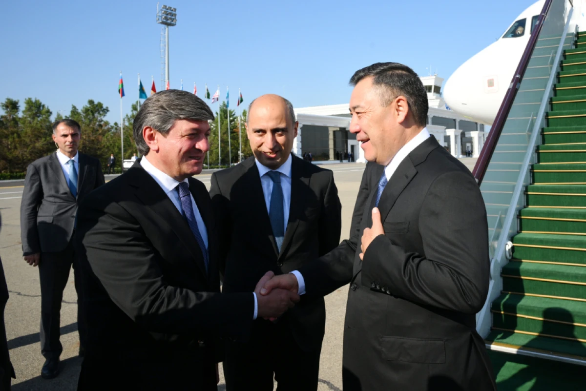 Sadır Japarov Azərbaycana səfərə gəldi — 2