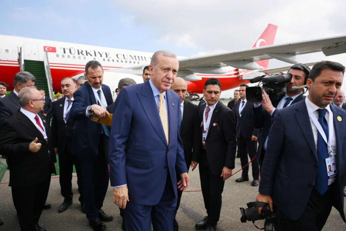 Ərdoğan Azərbaycana səfərə gəldi - YENİLƏNDİ — 1