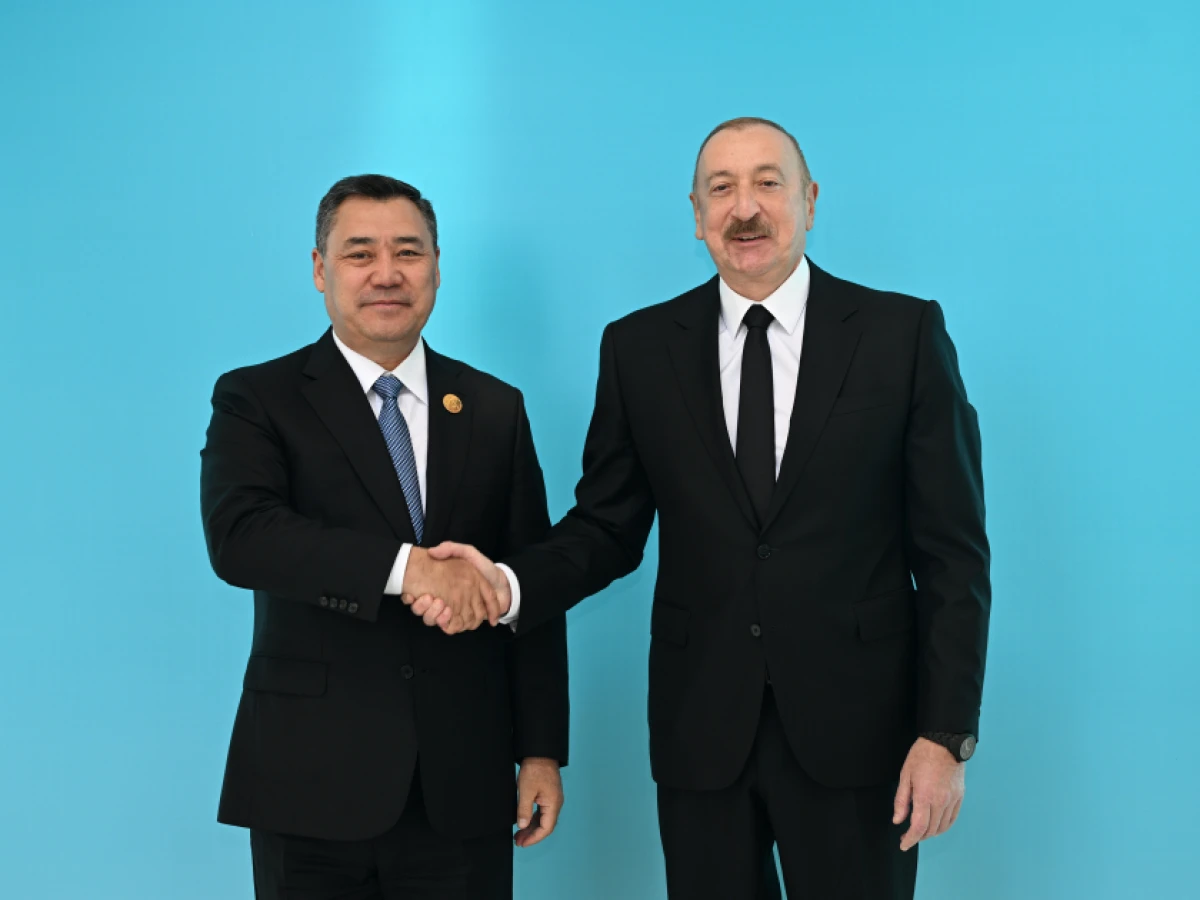 Prezident dövlət və hökumət başçılarını qarşıladı - YENİLƏNDİ — 3
