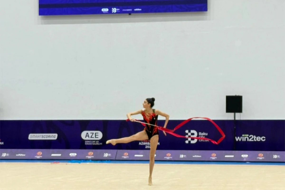 III MDB Oyunları: Bədii gimnastımız gümüş medal qazandı