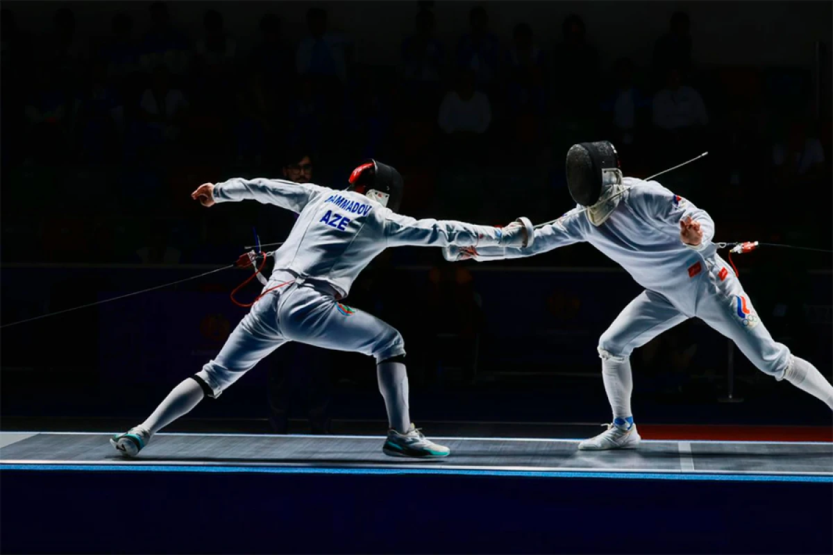III MDB Oyunları: Qılıncoynatmada daha bir gümüş medal qazanıldı