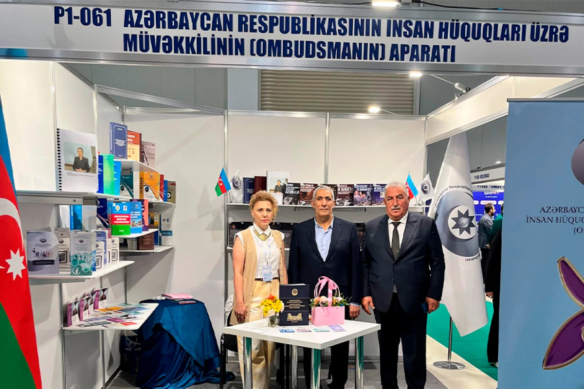 XI Bakı Beynəlxalq Kitab Sərgisində Ombudsman Aparatının nəşrləri böyük maraqla qarşılandı